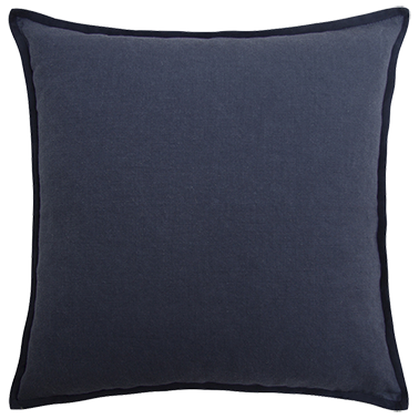 Artist Canvas Cushion with Suede Trim - Night §