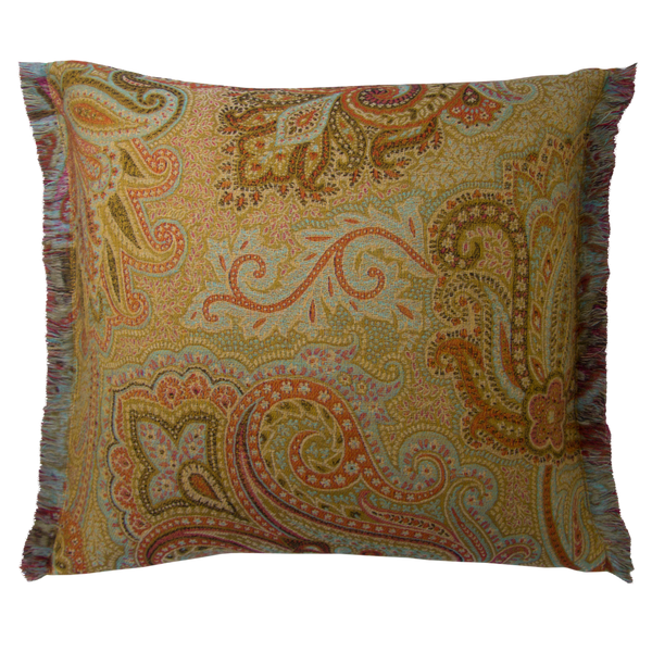 Dragonfly Cushion with Fringe - Fire §