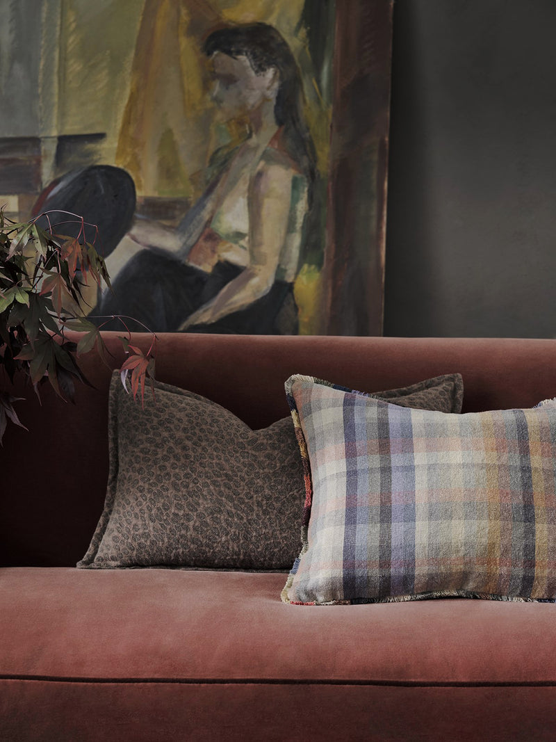 Ragamuffin Cushion with Fringe