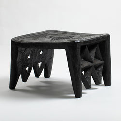 African Engraved Table XL - Brown