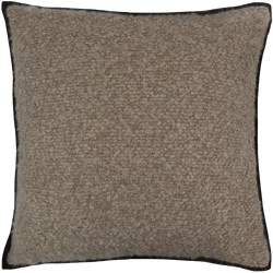 Boucle Cashmere Cushion - Stone