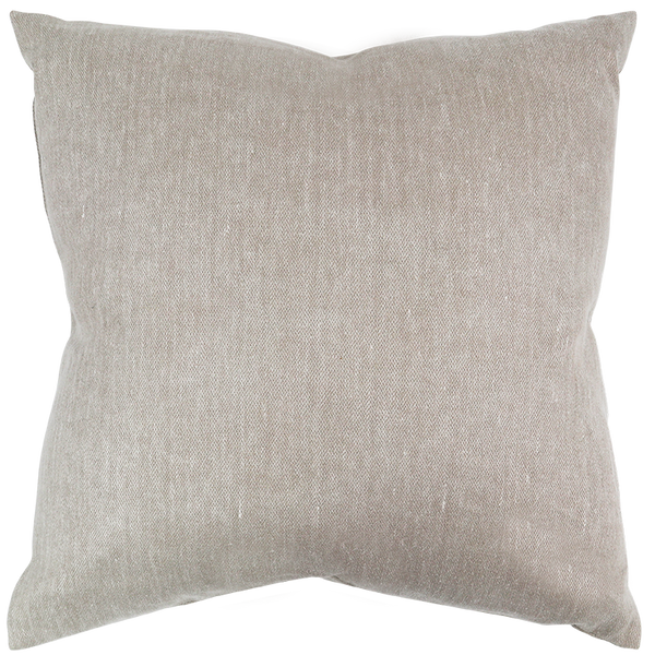 Carmen Knife Edge Cushion - Alabaster