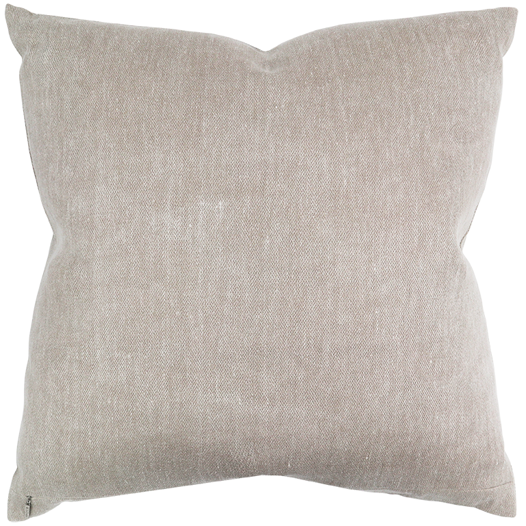 Carmen Knife Edge Cushion - Alabaster