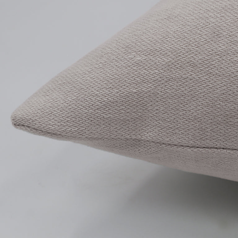 Carmen Knife Edge Cushion - Shell