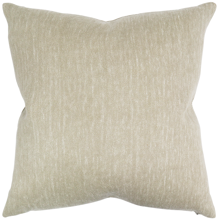 Carmen Knife Edge Cushion - Tahini