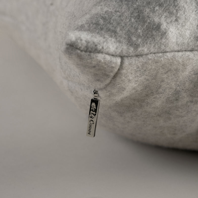 Cashmere Cushion with Hand Smocked Detail