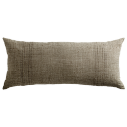 Cave Cloth Cushion with Vertical Detail - Rope