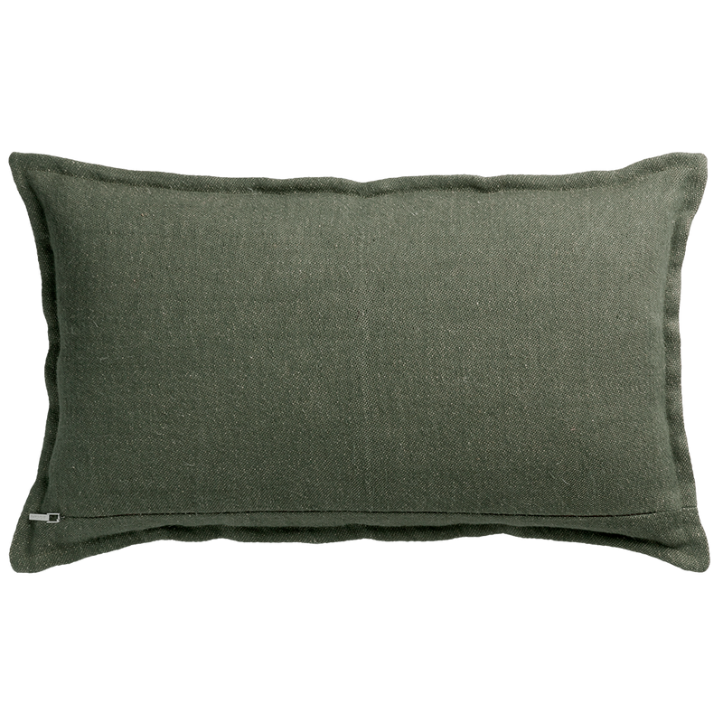 Classic Linen Cushion with Self Flange - Pine §