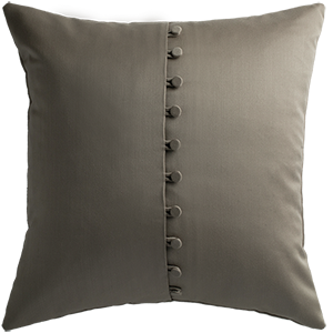 Clubhouse Cushion with Button Detail - Strand §