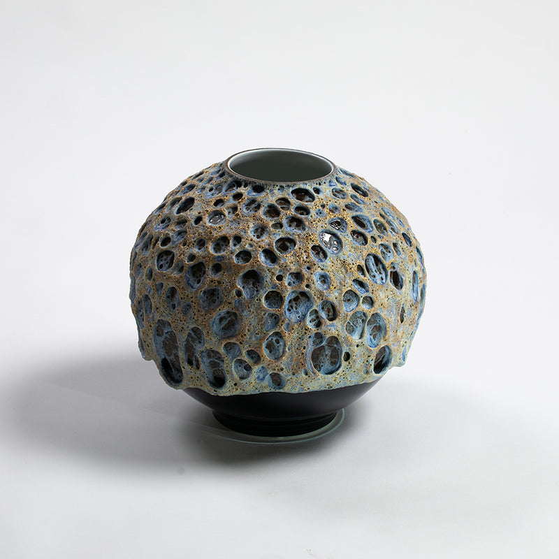 Eclipse Porcelain Vase - Grey