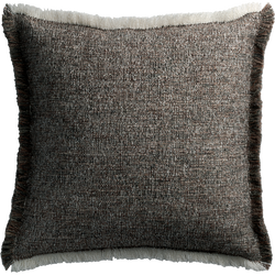 Flint Cushion with Fringe - Earth