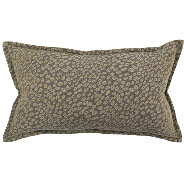 Kanoko Cushion with Flange - Bamboo