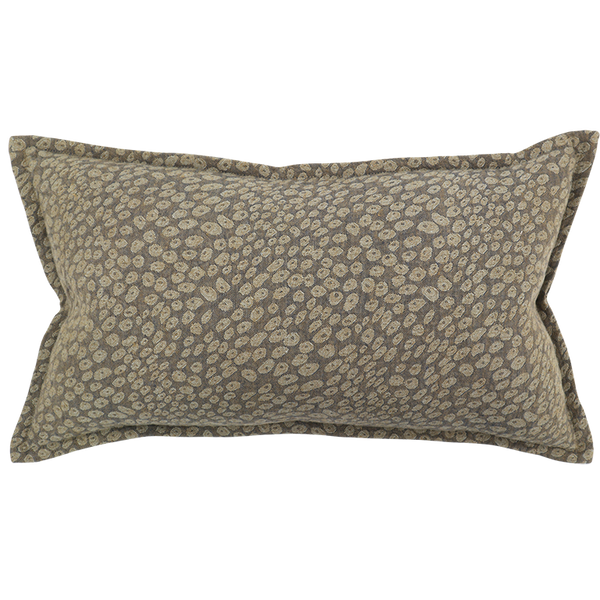 Kanoko Cushion with Flange - Bamboo