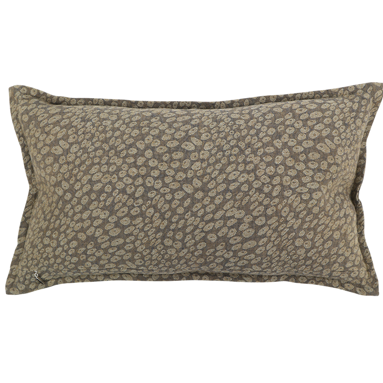 Kanoko Cushion with Flange - Bamboo