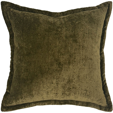 La Bohème Cushion with Self Flange - Nettle