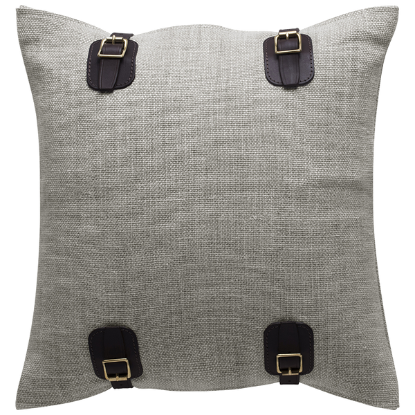 Maroc Buckle Cushion - Cloud