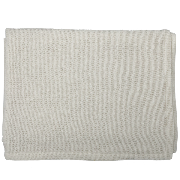 Merino Wool Waffle Throw - Cream §
