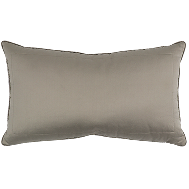 Old Hollywood Quilted Cushion - Silver