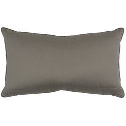 Old Hollywood Quilted Cushion - Silver