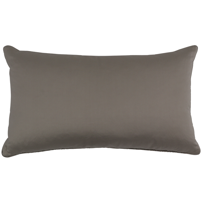 Old Hollywood Quilted Cushion - Silver