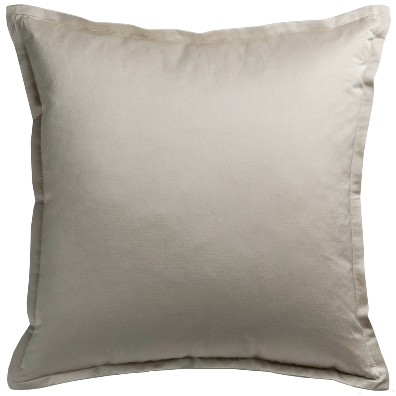 Old Hollywood Cushion with Self Flange - Silver §