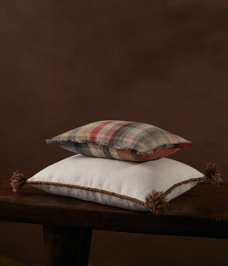 Ragamuffin Cushion with Fringe