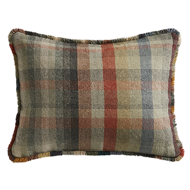 Ragamuffin Cushion with Fringe