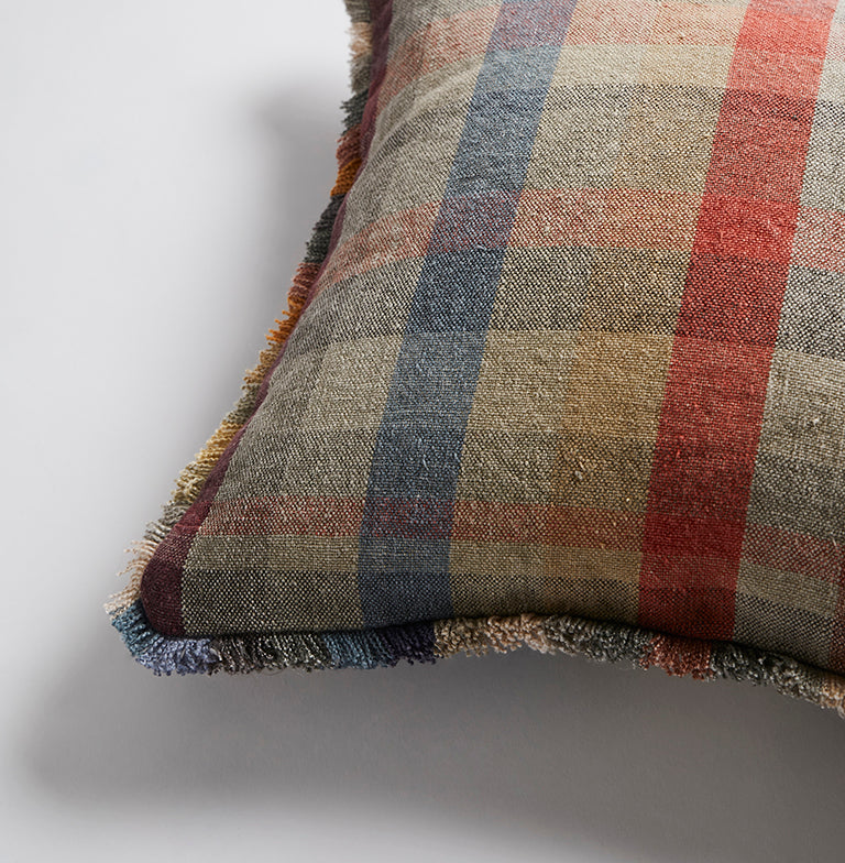 Ragamuffin Cushion with Fringe
