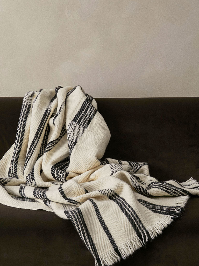 Shepherd's Wool Blanket - Cream