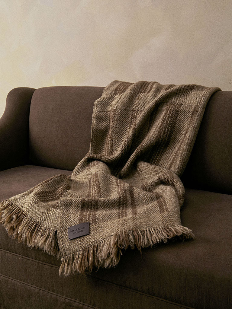 Shepherd's Wool Blanket - Taupe