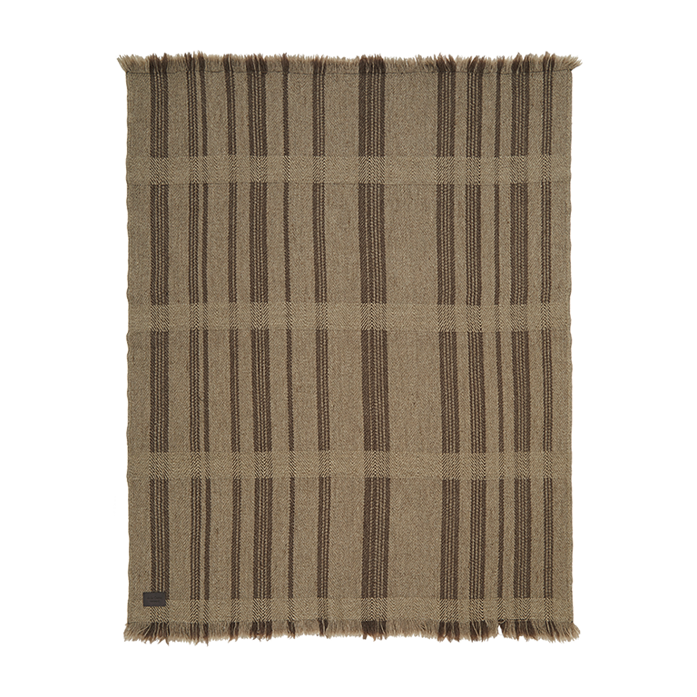 Shepherd's Wool Blanket - Taupe