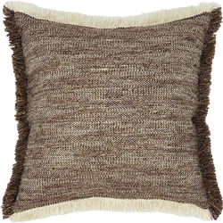 Tatami Cushion with Fringe - Pickle