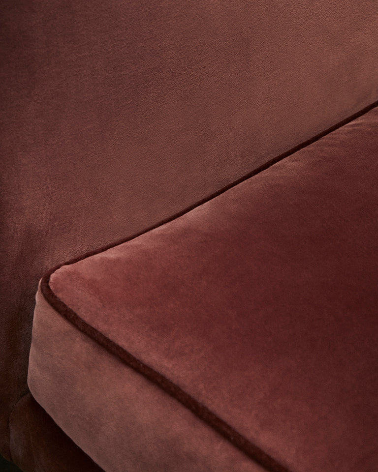 Vienna Armless Sofa - Bolero