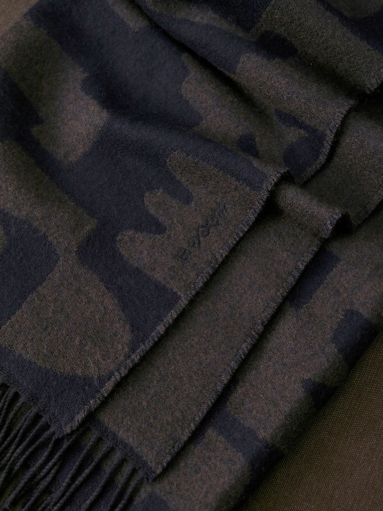 Village Wool Throw - Midnight