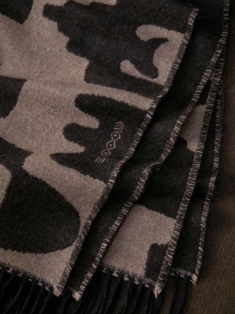 Village Wool Throw - Taupe