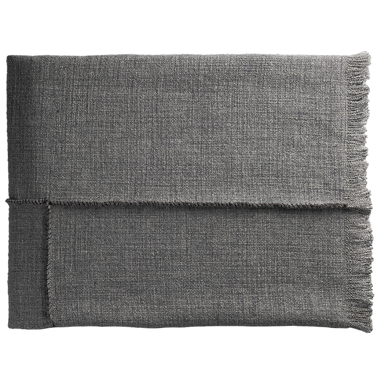 Warrior Cloth Panelled Throw with Fringe & Cord - Cave