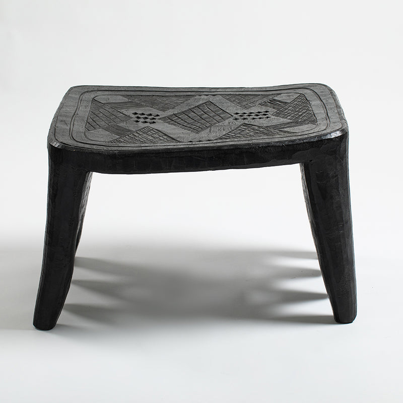 African Engraved Table XL - Brown