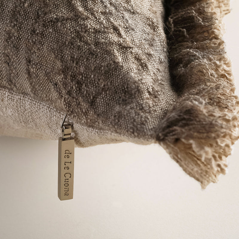 Kalahari Cushion with Fringe Detail - Elephant