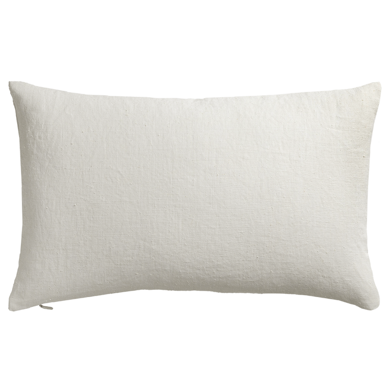 Painted Linen Panelled Cushion